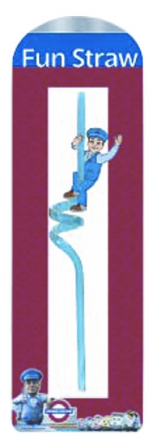 Underground Ernie Fun Drinking Straw