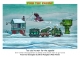 Ivor The Engine Postcard - Too cold to wait for the signals